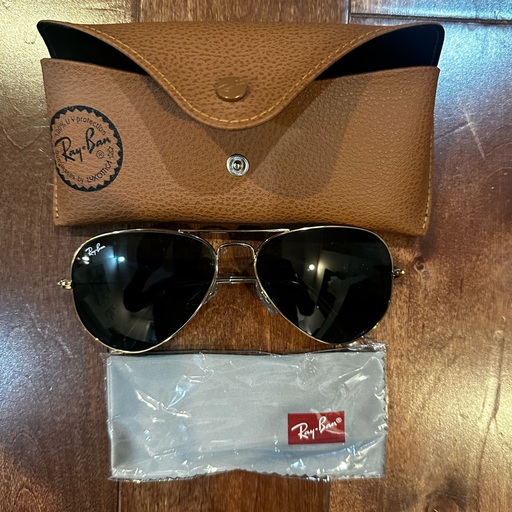 Classic Ray-Ban Aviators (Brand New)